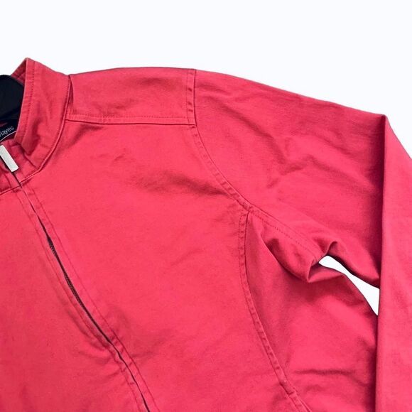 Denver Hayes Salmon Pink Jacket Zip Front Size Large - Picture 4 of 10